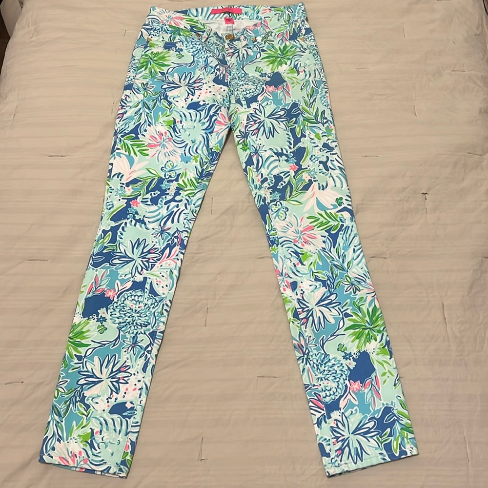 Lilly Pulitzer South Ocean Skinny Pants